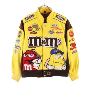 ジェイエイチデザイン M&M’S レーシング ジャケット 2XL イエロー JH DESIGN エムアンドエムズ レディース