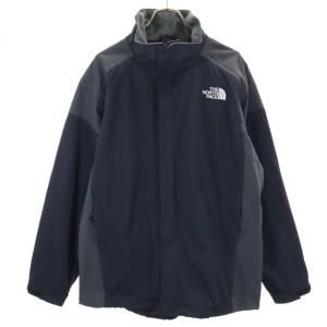 ザノースフェイス アウトドア ナイロンジャケット L ブラック×グレー THE NORTH FACE メンズ