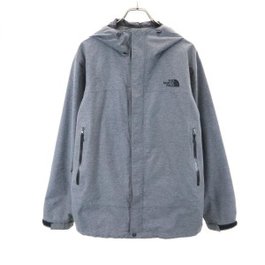 ザノースフェイス NP61643 アウトドア ナイロンジャケット XL グレー THE NORTH FACE フード メンズ