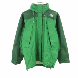 ノースフェイス NPW10710 アウトドア ゴアテックス ナイロンジャケット S グリーン THE NORTH FACE レインウェア 収納袋付き レディース