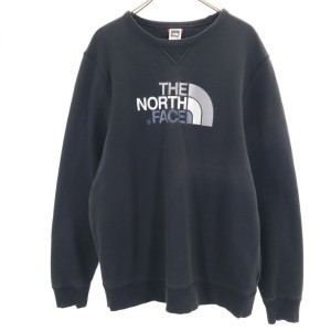 ノースフェイス 長袖 スウェット トレーナー XL 黒 THE NORTH FACE メンズ