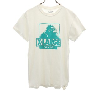 エクストララージ 半袖 Tシャツ S ホワイト XLARGE ロゴ メンズ