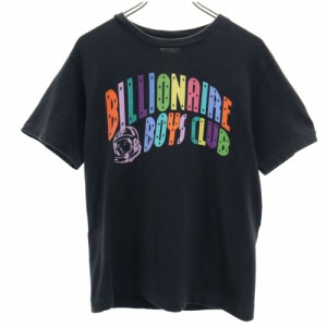 ビリオネアボーイズクラブ プリント 半袖 Tシャツ S ブラック系 Billionaire Boys Club メンズ