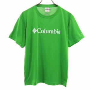 コロンビア アウトドア 半袖 OMNI-DRY Tシャツ M グリーン系 Columbia メンズ