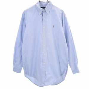 ラルフローレン 半袖 ボタンダウンシャツ 151/2-33 ブルー RALPH LAUREN メンズ