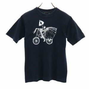 アナスイ USA製 半袖 Tシャツ S ブラック ANNA SUI レディース