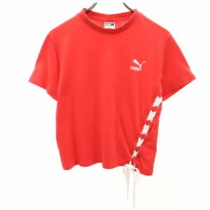 プーマ 半袖 Tシャツ S 赤 PUMA レディース