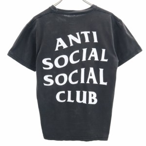 アンチソーシャルソーシャルクラブ バックプリント 半袖 Tシャツ M ブラック系 ANTI SOCIAL SOCIAL CLUB メンズ