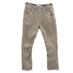 ノンネイティブ 日本製 クロップド コーデュロイパンツ 0 グレー系 nonnative メンズ