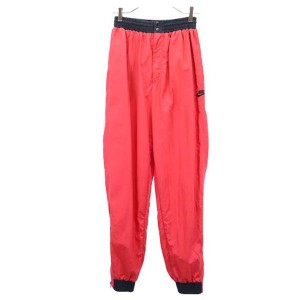 ナイキ ナイロンパンツ M レッド系 NIKE 裏メッシュ ジャージ メンズ