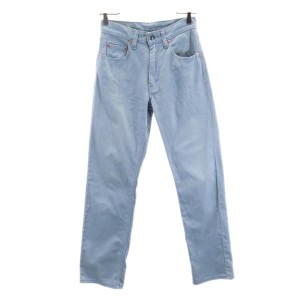 リーバイス 90s 552 ストレートデニムパンツ W26 水色 Levi’s ジーパン レディース