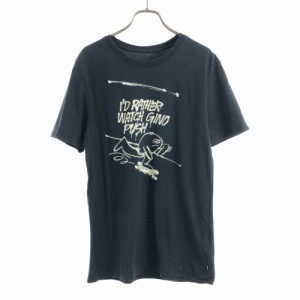 ナイキ プリント 半袖 Tシャツ M ブラック NIKE メンズ