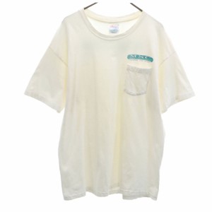 ヘインズ 90s USA製 オールド 半袖 Tシャツ XL ホワイト Hanes BEEFY メンズ