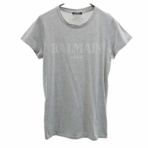 バルマン 半袖 Tシャツ XS グレー BALMAIN レディース