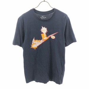 ナイキ プリント 半袖 Tシャツ M ネイビー NIKE メンズ