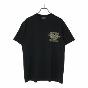 ホリスター バックプリント 半袖 Tシャツ M ブラック Hollister メンズ