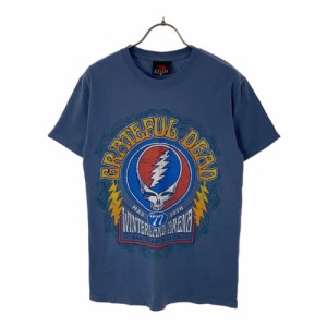 グレイトフルデッド プリント 半袖 Tシャツ S ブルー系 GRATEFUL DEAD メンズ