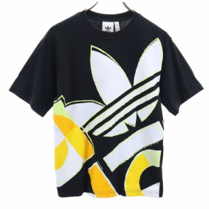 アディダス トレフォイルロゴ 半袖 Tシャツ XS ブラック adidas メンズ