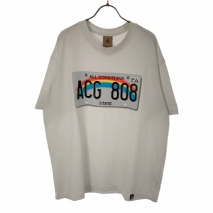 ナイキエーシージー プリント 半袖 Tシャツ XXL ホワイト NIKE ACG ビッグサイズ メンズ