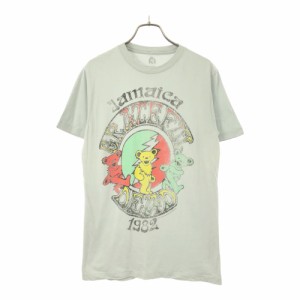 グレイトフルデッド グレイトフルデッドベア プリント 半袖 Tシャツ S グレー系 GRATEFUL DEAD メンズ