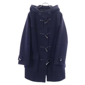 美品★バーバリーロンドン　ダッフルコート キッズ ノバチェック 150 濃紺 BURBERRY BLUE LABEL バーバリー ダッフルコート ノバチェック