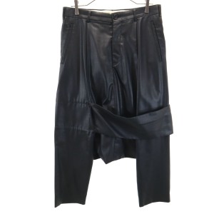 Black Comme Des Garçons クロップド サルエルパンツ | ブラック