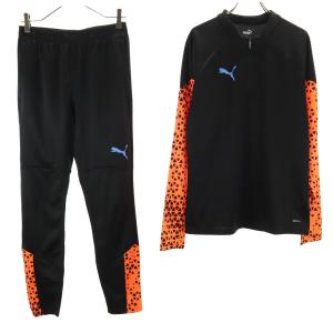 XL プーマ PUMA TRN EDGE クロスウーブン セットアップ 黒 緑 プーマ