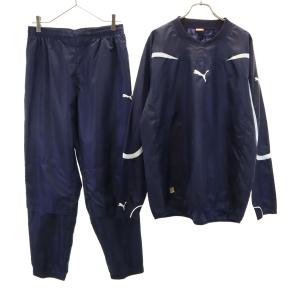 PUMA ピステ上下セット ネイビー　L 楽天市場】puma(プーマ)TEAMFINAL ピステトップ 上下セット