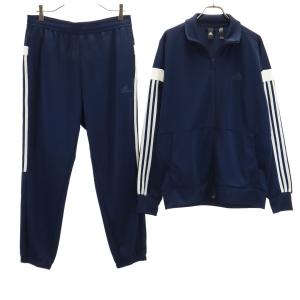 adidas 冬用ピステ上下セット ネイビー （Lサイズ） adidas 冬用ピステ