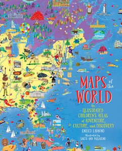 MAP OF THE WORLD（英語絵本）世界地図　旅行　外国の絵本　6 〜 10 歳　ハードカバー　世界こどもの日