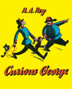 おさるのジョージ（英語絵本）CURIOUS GEORGE　ソフトカバー　大人気アニメ　シリーズ作品　1歳〜3歳　外国の絵本