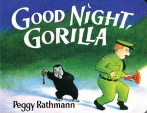 おやすみゴリラくん（英語絵本）GOOD NIGHT,GORILLA　寝かしつけに最適　動物　贈り物　1歳〜3歳　外国の絵本