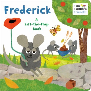FREDERICK:A LIFT-THE-FLAP（英語絵本）フレデリック　ねずみ　ボードブック　レオ・レオニ　幼児 〜 3 歳
