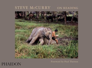 STEVE MCCURRY:ON READING　スティーヴ・マッカリー　ポール・セロー　読書　写真　絵画　作品集　ハードカバー【言語：英語】