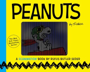 PEANUTS(SCANIMATION BOOK)（英語絵本）しかけ絵本　ルーファス・バトラー セダー　スキャニメーション　スヌーピー　SNOOPY　ピーナッツ
