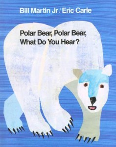 しろくまくん　なにがきこえる？（英語絵本）POLAR BEAR,POLAR BEAR,WHAT DO YOU HEAR？　ソフトカバー　Brown Bear　1〜3歳