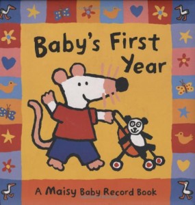 BABY'S FIRST YEAR:A MAISY BABY RECORD Book　メイシー　ギフト　赤ちゃん　出産祝い