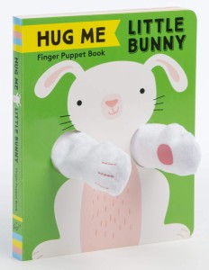 HUG ME LITTLE BUNNY:FINGER PUPPET BOOK（英語絵本）しかけ絵本　指人形　うさぎ　幼児 〜 3 歳