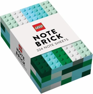 LEGO NOTE BRICK(BLUE-GREEN)　レゴブロック　メモセット　ブルー / グリーン　クロニクルブックス　メモ帳