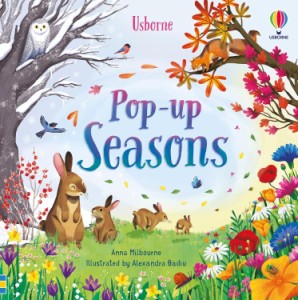 POP-UP SEASONS（英語絵本）しかけ絵本　ポップアップ　飛び出す絵本　季節　四季　3 〜 5 歳　ボードブック