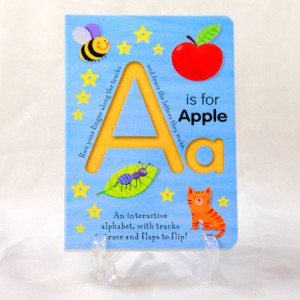 A IS FOR APPLE（英語絵本）ジョージー・バーケット　1歳〜3歳　知育絵本