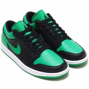 ナイキ エア ジョーダン 1 ロー メンズ スニーカー ブラック ラッキーグリーン AIR JORDAN 1 LOW　BLACK AND LUCKY GREEN 553558-065