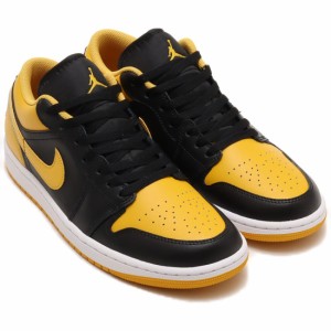 ナイキ エア ジョーダン 1 ロー NIKE AIR JORDAN 1 LOW ブラック/ホワイト/イエローオークル 553558-072