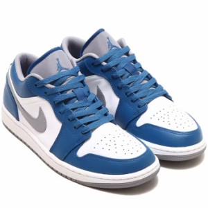 ナイキ エア ジョーダン 1 ロー NIKE AIR JORDAN 1 LOW トゥルーブルー/セメントグレー 553558-412