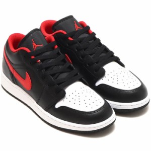 ナイキ エア ジョーダン 1 ロー NIKE J AIR JORDAN 1 LOW ブラック/ホワイト/ファイヤーレッド 553560-063