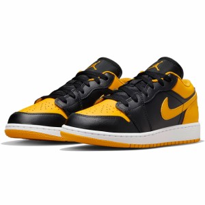 ナイキ エア ジョーダン 1 LOW GS NIKE J AIR JORDAN 1 LOW GS ブラック/ホワイト/イエローオークル 553560-072