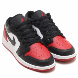 [ナイキ] エア ジョーダン 1 ロー J AIR JORDAN 1 LOW ホワイト/バーシティレッド/ホワイト/ブラック 553560-161