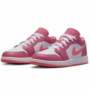 ナイキ エア ジョーダン 1 ロー NIKE J AIR JORDAN 1 LOW デザートベリー/ホワイト/コーラルチョーク 553560-616