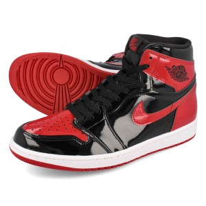 NIKE AIR JORDAN 1 RETRO HIGH OG 【BRED PATENT】 ナイキ エア ジョーダン 1 レトロ ハイ OG BLACK/WHITE/VARSITY RED 555088-063