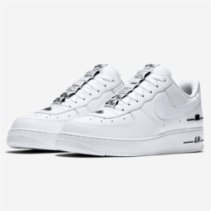 NIKE ナイキ AIR FORCE 1 07 LV8 エア フォース ワン メンズ レディース スニーカー ホワイト/ホワイト-ブラック CJ1379-100